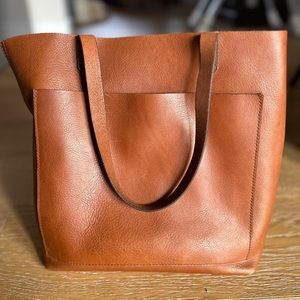 Madewell Genuine Leather Tote